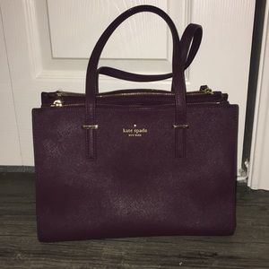 Purple Kate Spade purse